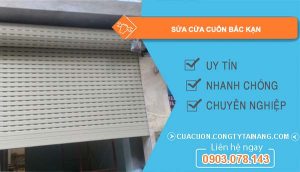 dịch vụ sửa cửa cuốn bắc kạn