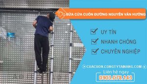 dịch vụ sửa cửa cuốn đường nguyễn văn hưởng