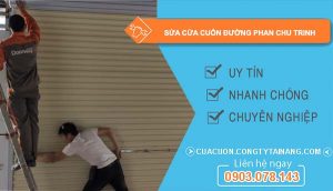 dịch vụ sửa cửa cuốn đường phan chu trinh
