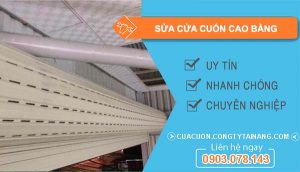 sửa cửa cuốn cao bằng