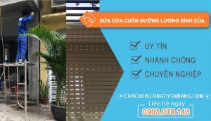 sửa cửa cuốn đường lương đình của