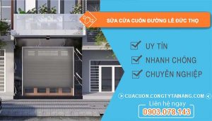 thợ sửa cửa cuốn đường lê đức thọ