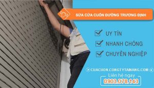 thợ sửa cửa cuốn đường trương định
