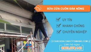 dịch vụ sửa cửa cuốn đắk nông