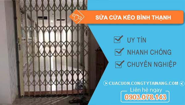 dịch vụ sửa cửa kéo bình thạnh