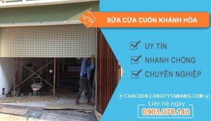 thợ sửa cửa cuốn khánh hoà