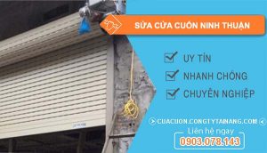 thợ sửa cửa cuốn ninh thuận