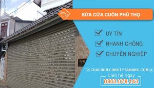thợ sửa cửa cuốn phú thọ