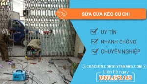 thợ sửa cửa kéo củ chi