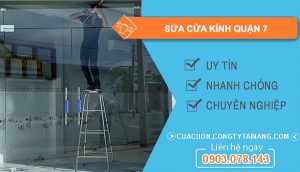 thợ sửa cửa kính quận 7