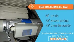 dịch vụ sửa cửa cuốn liễu giai