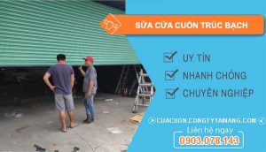 dịch vụ sửa cửa cuốn trúc bạch