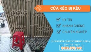 khắc phục cửa kéo bị kêu