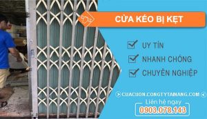 nguyên nhân cửa kéo bị kẹt