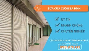 sửa cửa cuốn ba đình