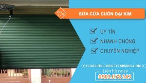 sửa cửa cuốn đại kim
