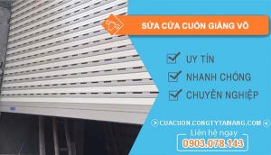 thợ sửa cửa cuốn giảng võ