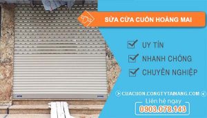 thợ sửa cửa cuốn hoàng mai