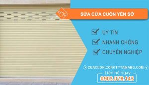 thợ sửa cửa cuốn yên sở