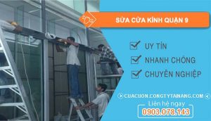 thợ sửa cửa kính quận 9
