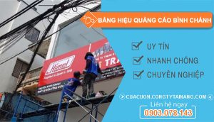 Bảng Hiệu Quảng Cáo Bình Chánh