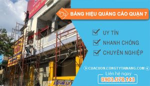 Bảng Hiệu Quảng Cáo Quận 7