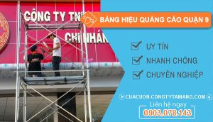 Sửa Bảng Hiệu Quảng Cáo Quận 9