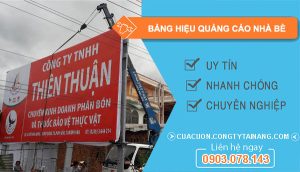Bảng Hiệu Quảng Cáo Tại Nhà Bè