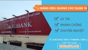Bảng Hiệu Quảng Cáo Tại Quận 10