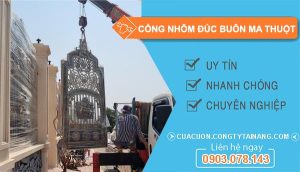 Cổng Nhôm Đúc Buôn Ma Thuột