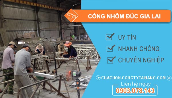 Cổng Nhôm Đúc Gia Lai