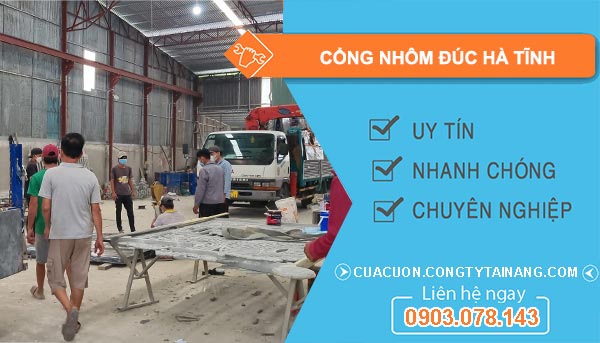 Cổng Nhôm Đúc Hà Tĩnh
