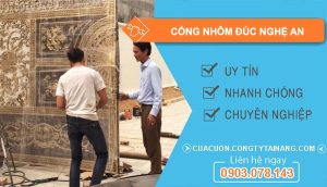 Cổng Nhôm Đúc Nghệ An