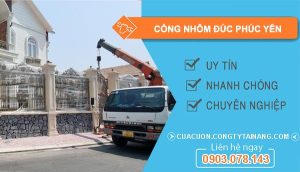 Cổng Nhôm Đúc Phúc Yên