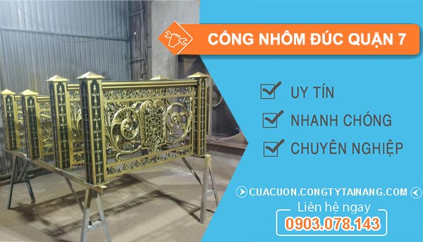 Cổng Nhôm đức quận 7