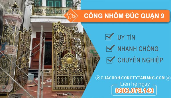 cổng nhôm đúc Quận 9