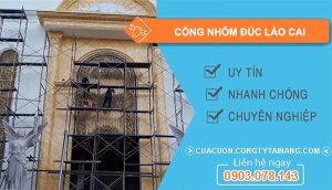 Cổng Nhôm Đúc tại Lào Cai