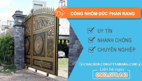Cổng Nhôm Đúc tại Phan Rang