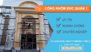 cổng nhôm đúc Tại Quận 1