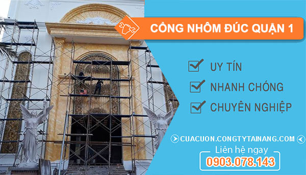 cổng nhôm đúc Tại Quận 1