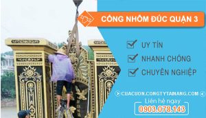 cổng nhôm đúc Tại Quận 3