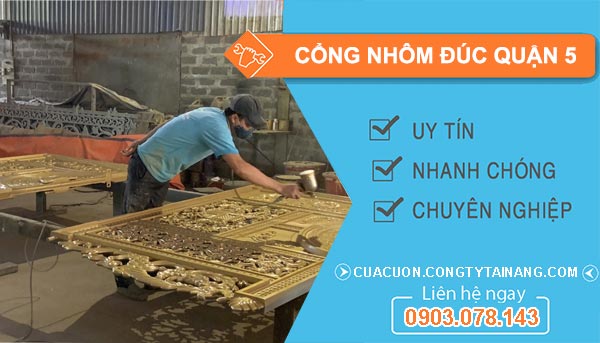 cổng nhôm đúc Tại Quận 5