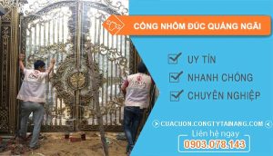 Cổng Nhôm Đúc Tại Quãng Ngãi