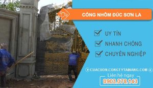 Cổng Nhôm Đúc tại Sơn La