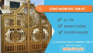 Cổng Nhôm Đúc Tam Kỳ