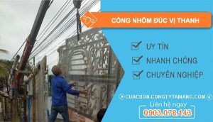 Cổng Nhôm Đúc Tại Vị Thanh