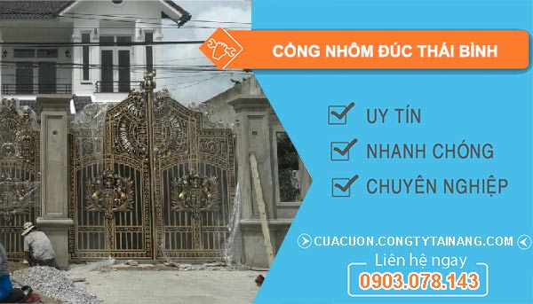 Cổng Nhôm Đúc Thái Bình