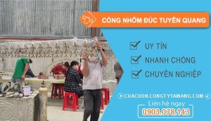 Cổng Nhôm Đúc Tuyên Quang