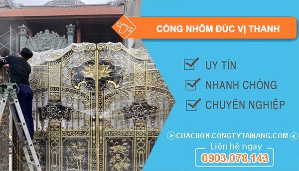 Cổng Nhôm Đúc Vị Thanh