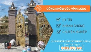Cổng Nhôm Đúc Vĩnh Long